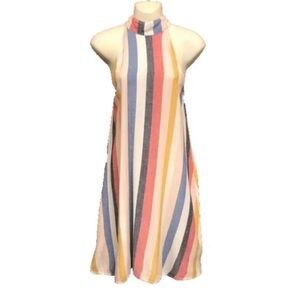 Cloth & Stone Anthropologie Naomi
Multicolor Halter Dress